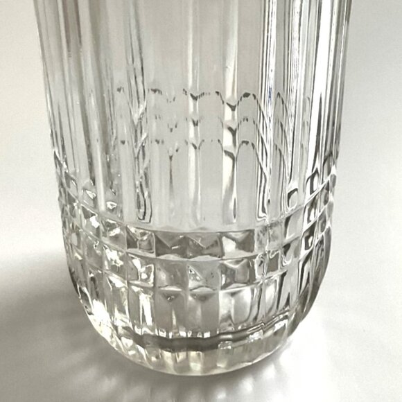 FTDA ELEGANT GLASS FLOWER VASE HEAVY THICK VINTAGE 1986 - Picture 4 of 9